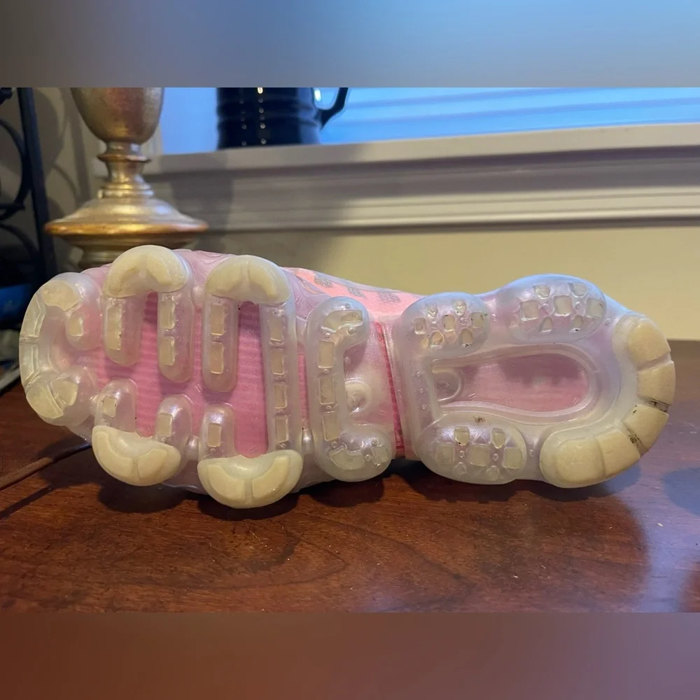 Nike Pink Women's VaporMax Sneakers - Picture 7 of 9